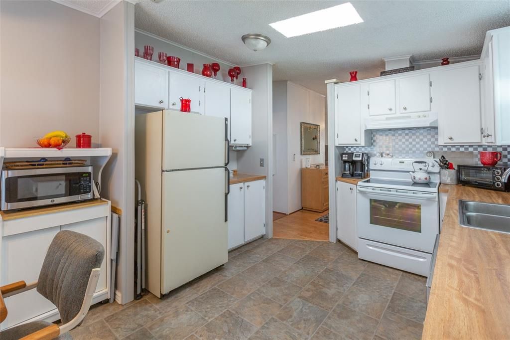 This is the light and bright kitchen.  This home is immaculate and very well maintained.