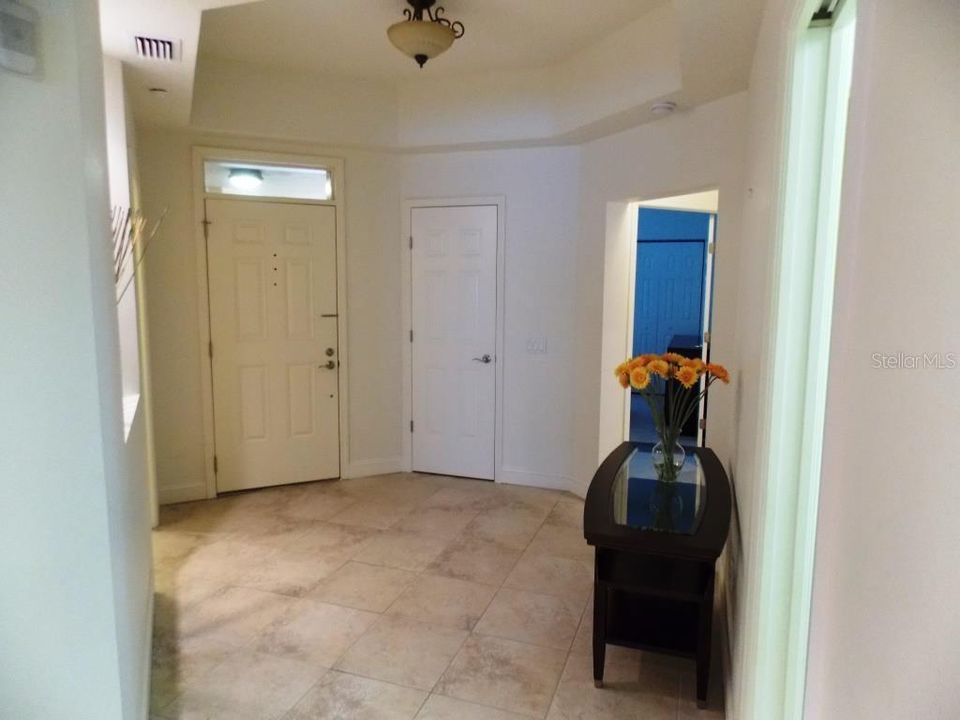 Foyer Entrance to Unit