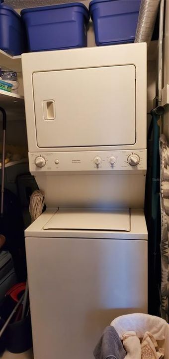 Washer and dryer professionally installed