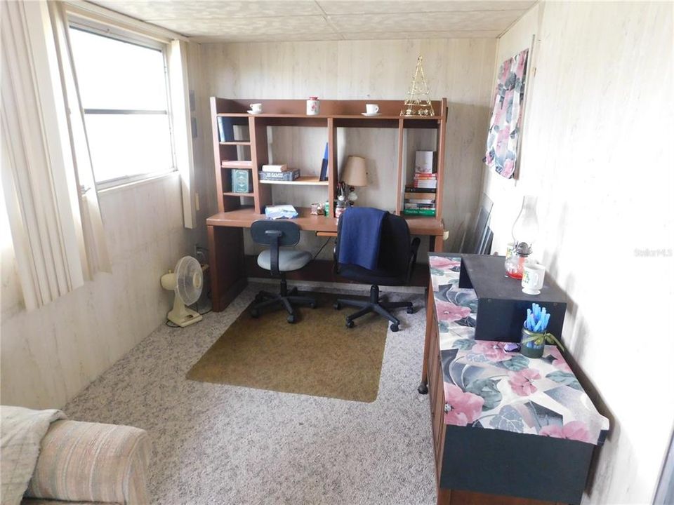 Bonus room is used as office.
