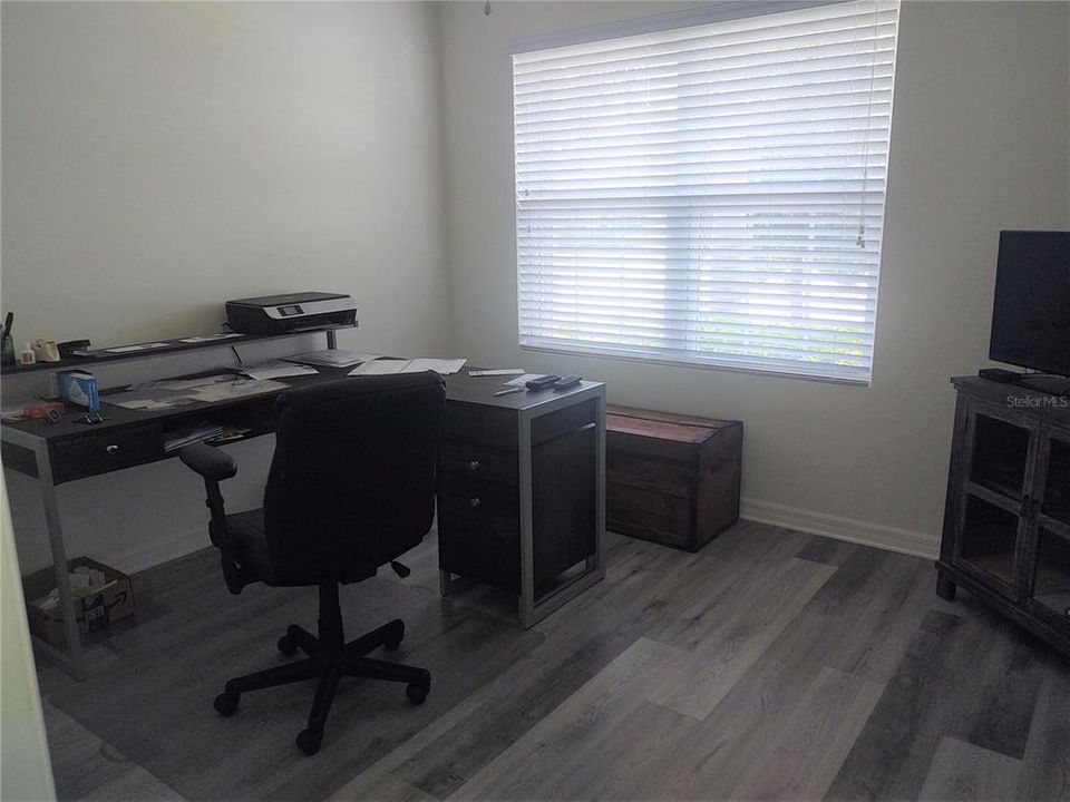 Bedroom 3 being used as an office