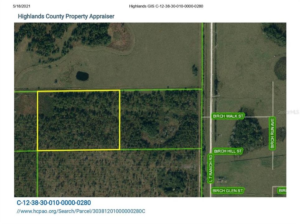 Recently Sold: $59,900 (10.00 acres)