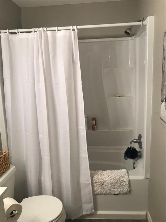 New shower / Tub Combo on First Floor