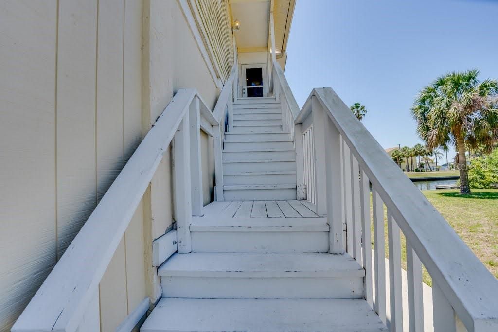 Stairs to Front Door