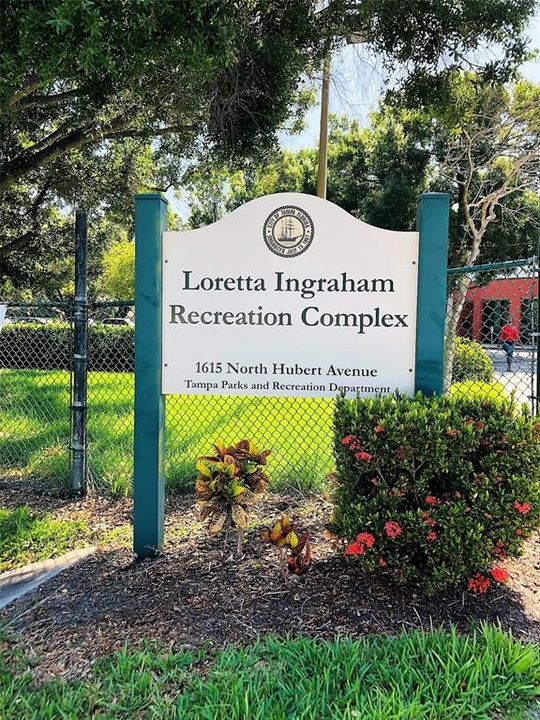 Nearby to Loretta Ingraham Recreation Complex - Low fee of only $15 per year.