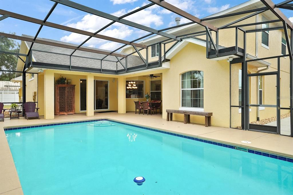 Screened Swimming Pool and Lanai