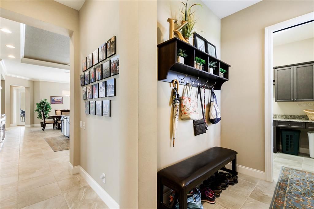 Mudroom to contain life's overflow