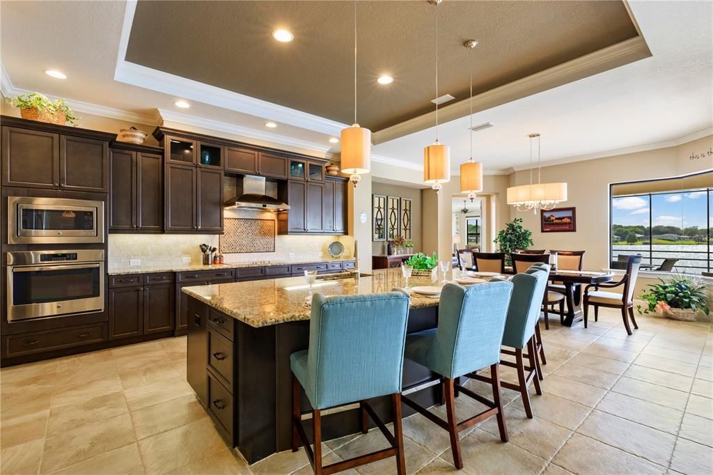 The kitchen could easily become your favorite spot in the house.
