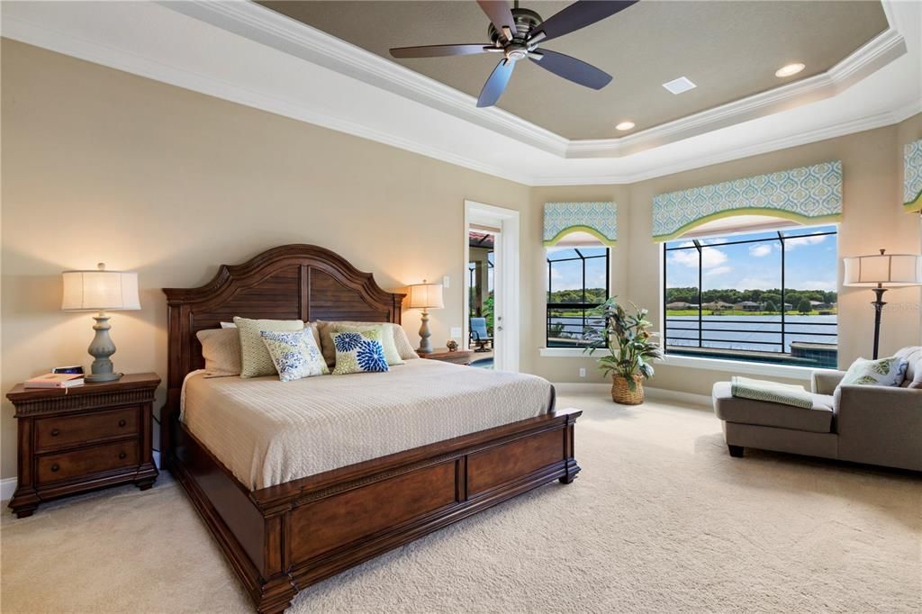 Possibly the most peaceful master suite you have ever seen!