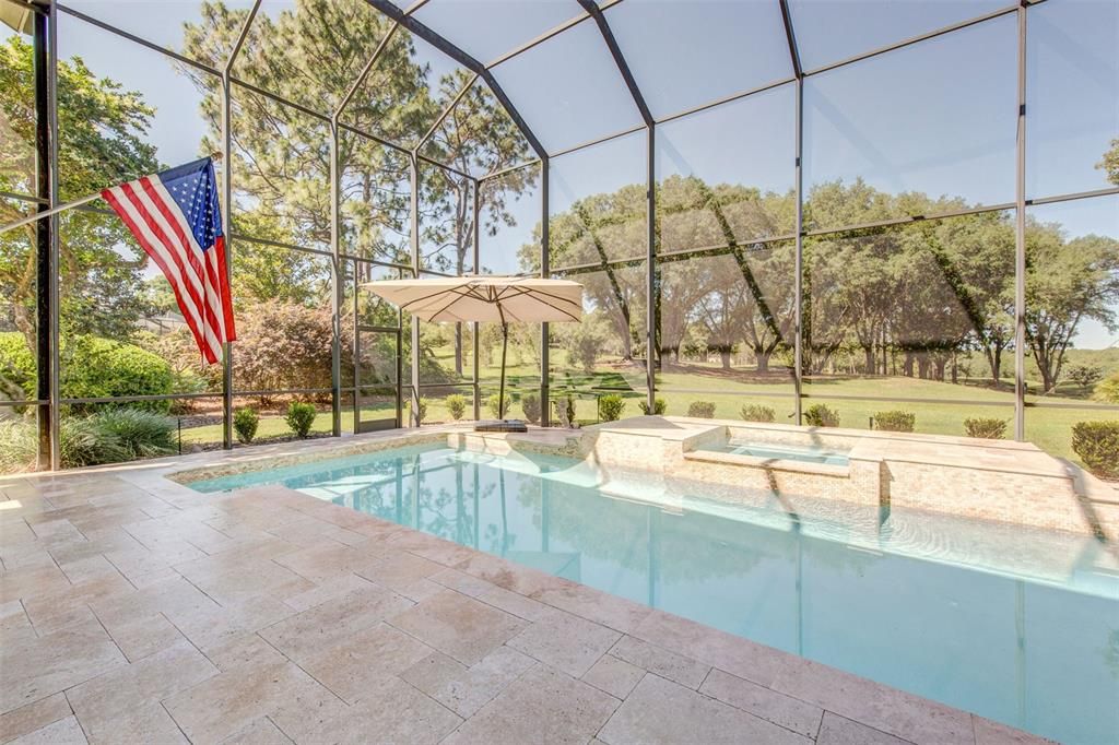 Unbelievable view of Black Diamond Quarry Golf Course from your pool!