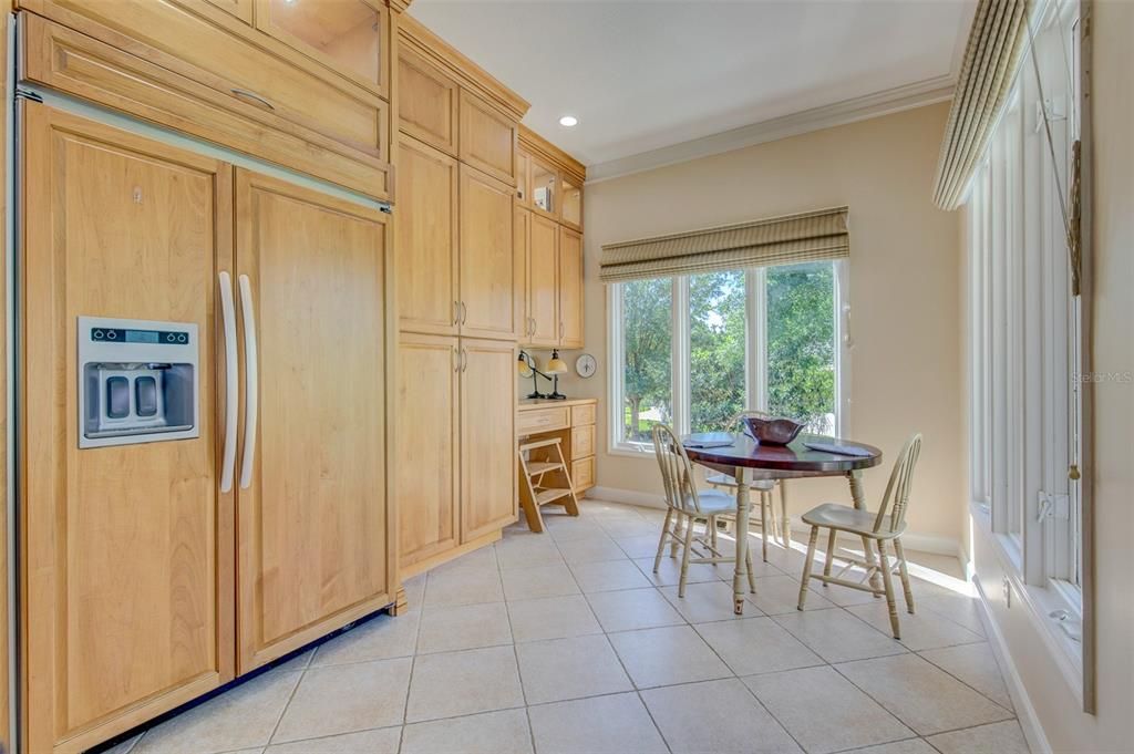 Breakfast nook and more cabinet space than you can imagine!