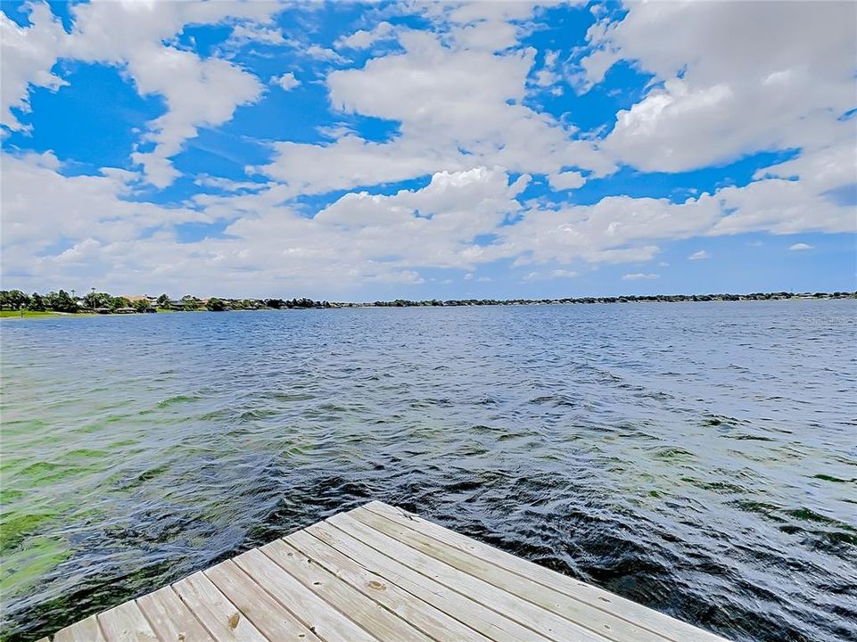 View of Lake Winterset from Dock