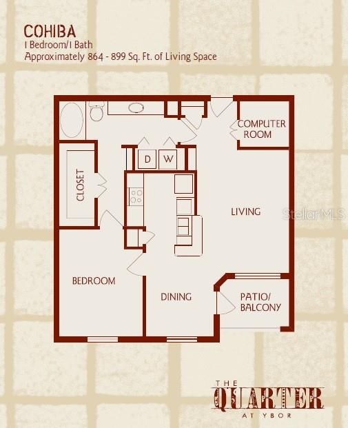 Recently Rented: $1,350 (1 beds, 1 baths, 867 Square Feet)