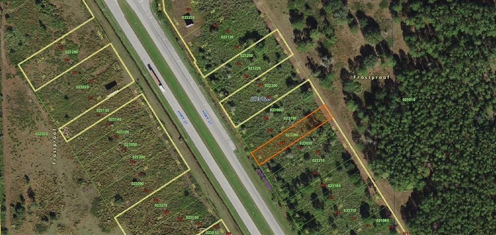 Lot 624, Hwy 27 North. .34 Vacant property