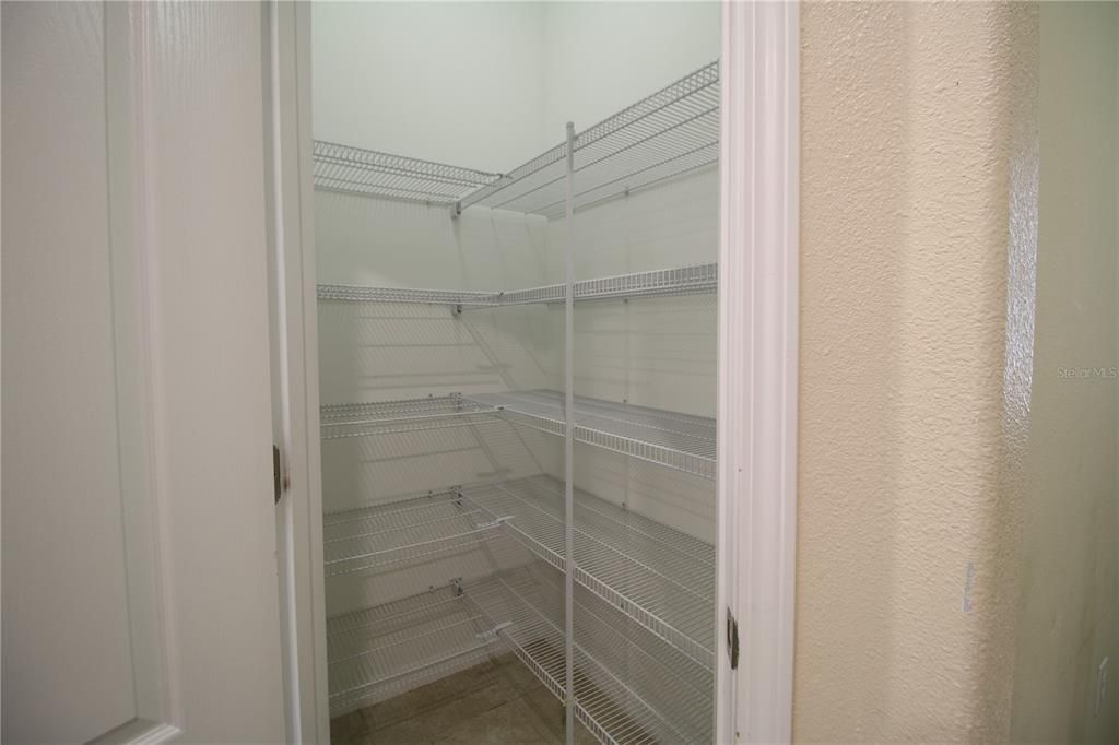 Large closet pantry