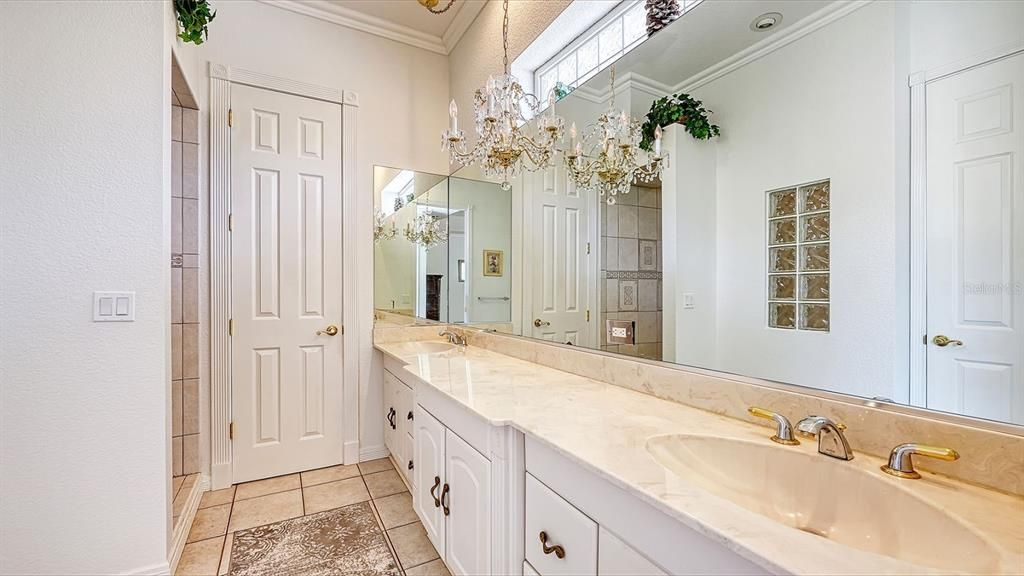 Master Bath with Large walk-in Shower