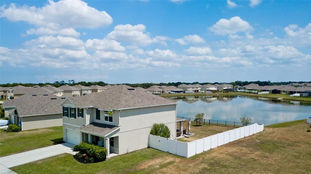 oversized lot with lake view