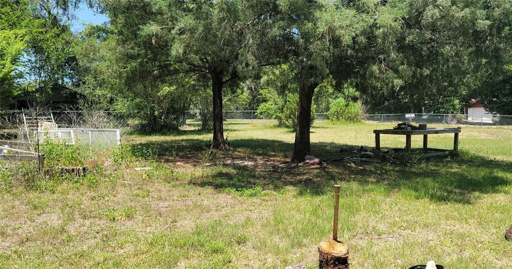 LARGE FENCED ONE ACRE LOT