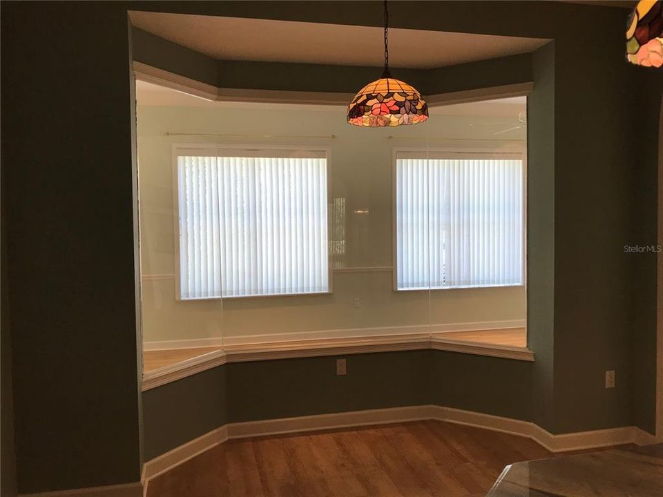 Dining nook off Kitchen looking into the Florida Room