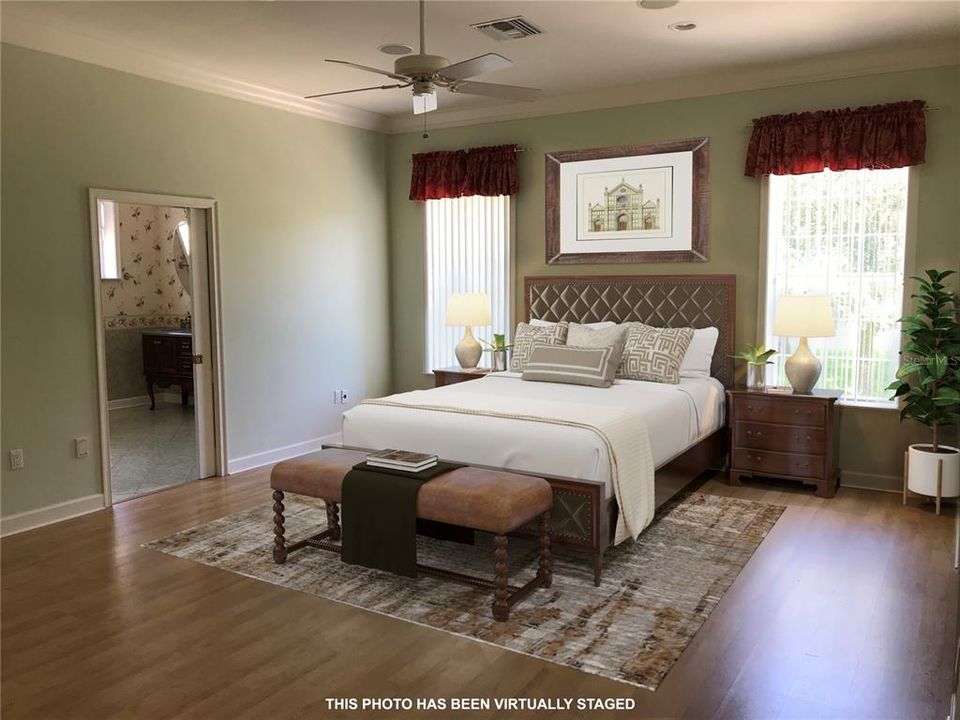 Spacious Master Bedroom, first floor