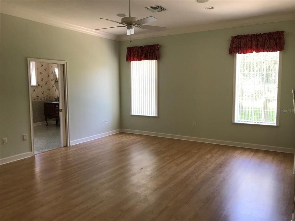 Spacious Master Bedroom on the first floor