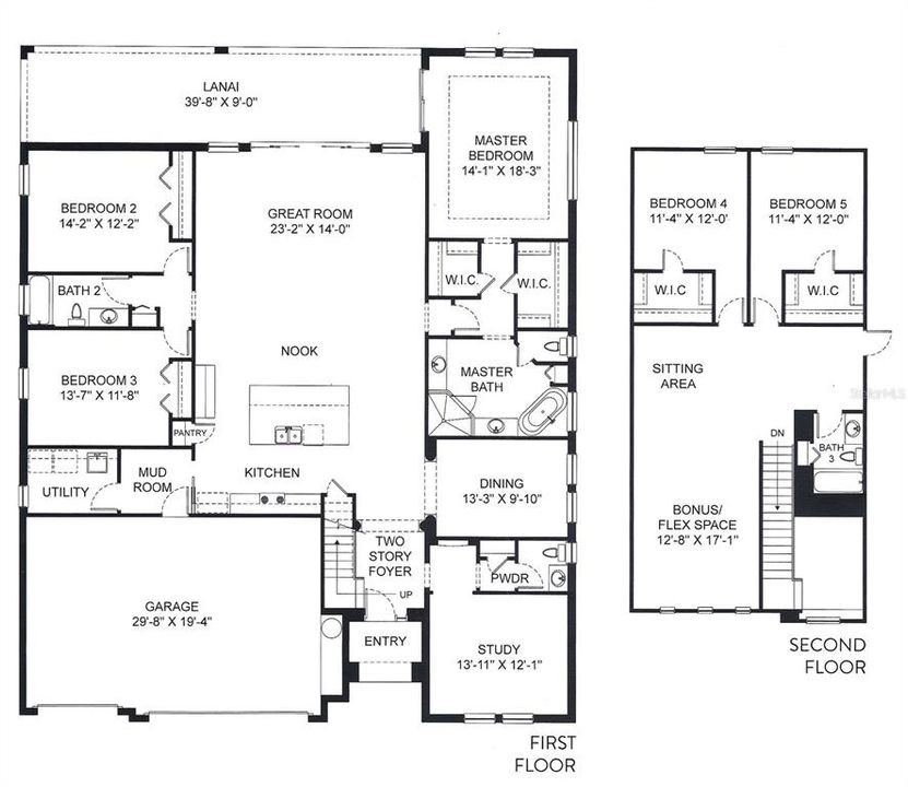 Vista Breeze Sample Floorplan