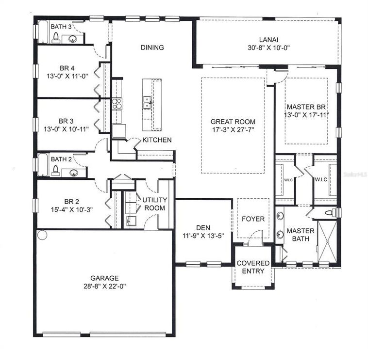 Seaview Breeze Sample Floor Plan