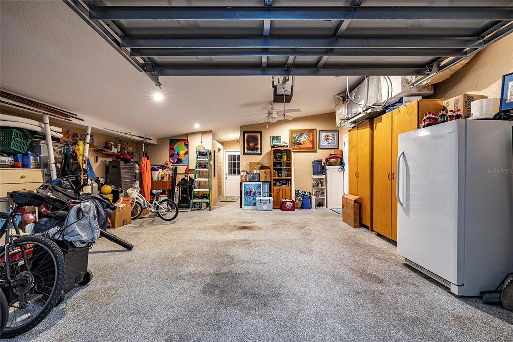 One Car Garage is Extra Wide