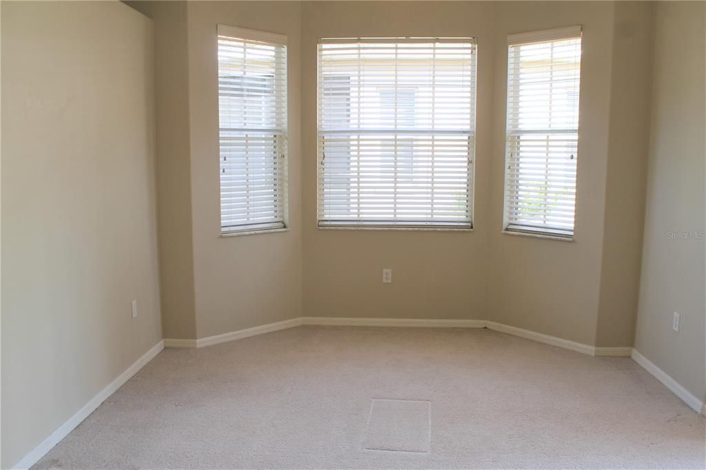 Dining Room with Bay Window