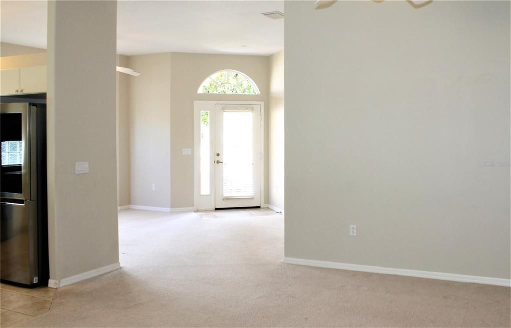 Living Room looking back at Front Door