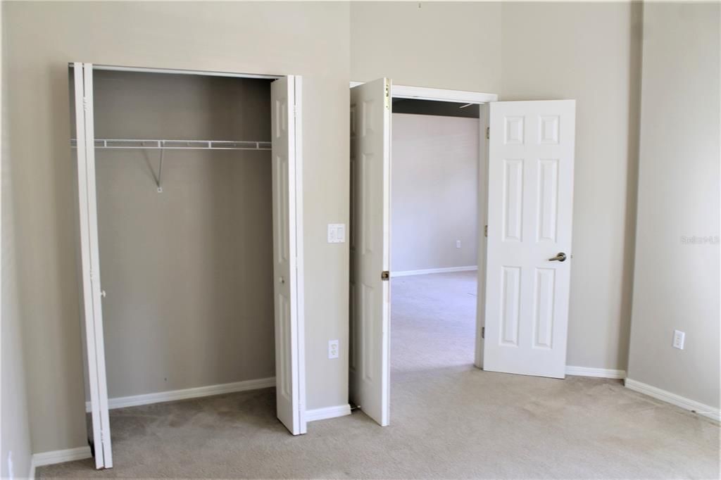 3rd Bedroom with double entry doors
