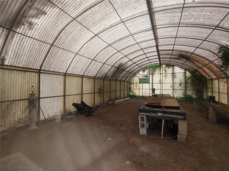 Inside Greenhouse