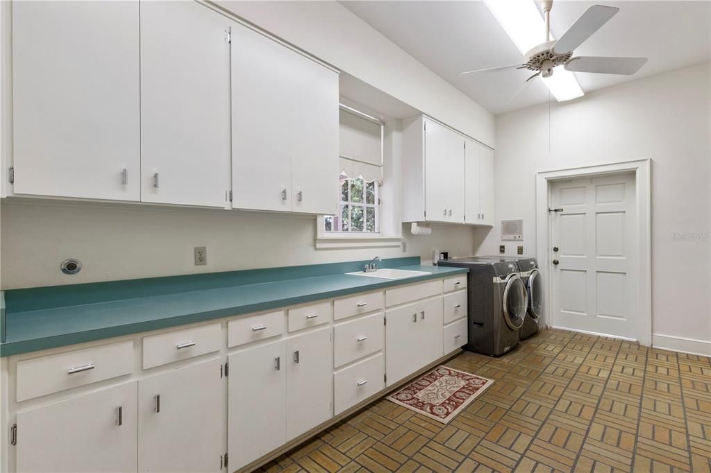 Even the laundry room is exceptional