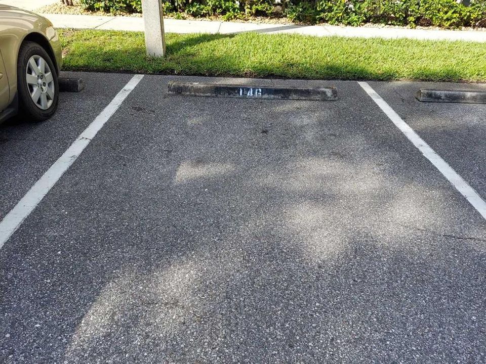 Assigned parking space #146