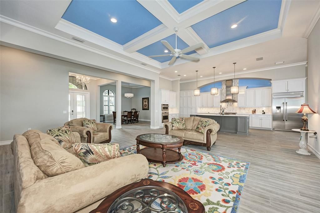14 foot Ceilings and Design Features