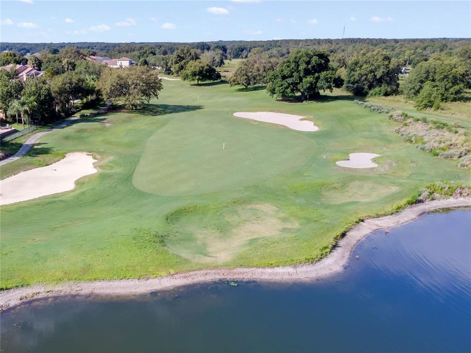 Aerial View of Golf Course