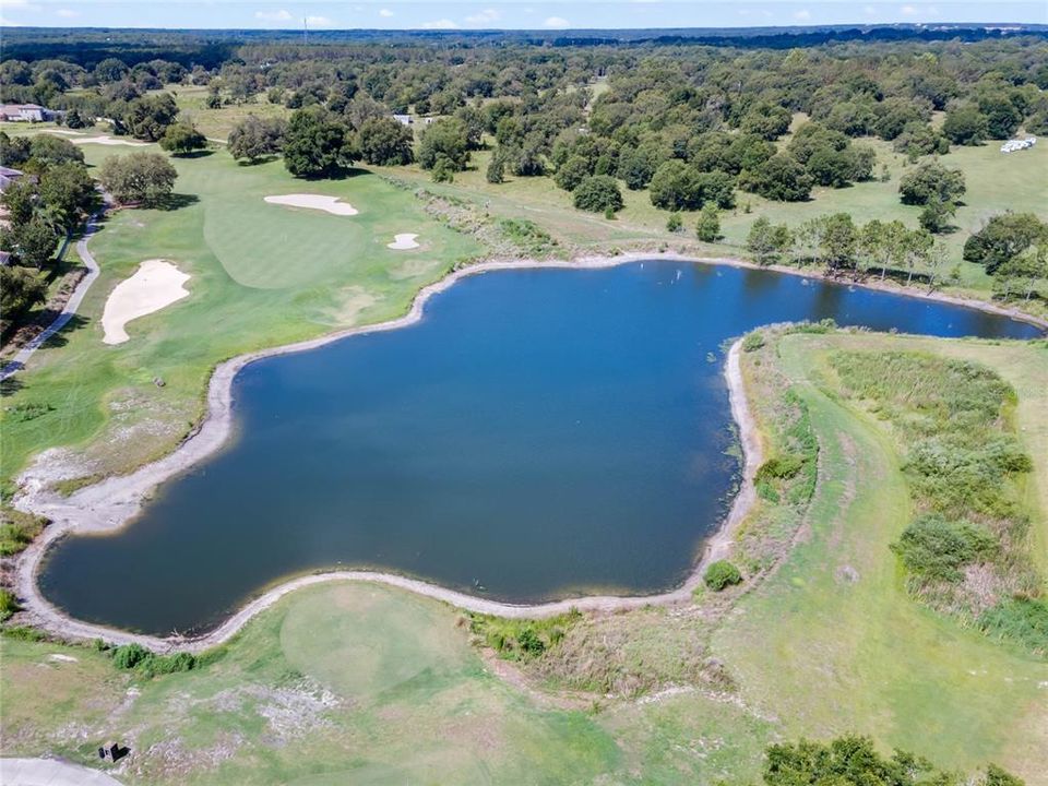 Aerial View of Golf Course