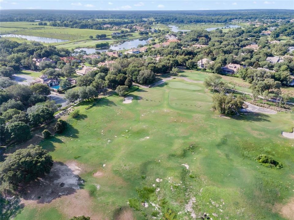 Aerial View of Golf Course