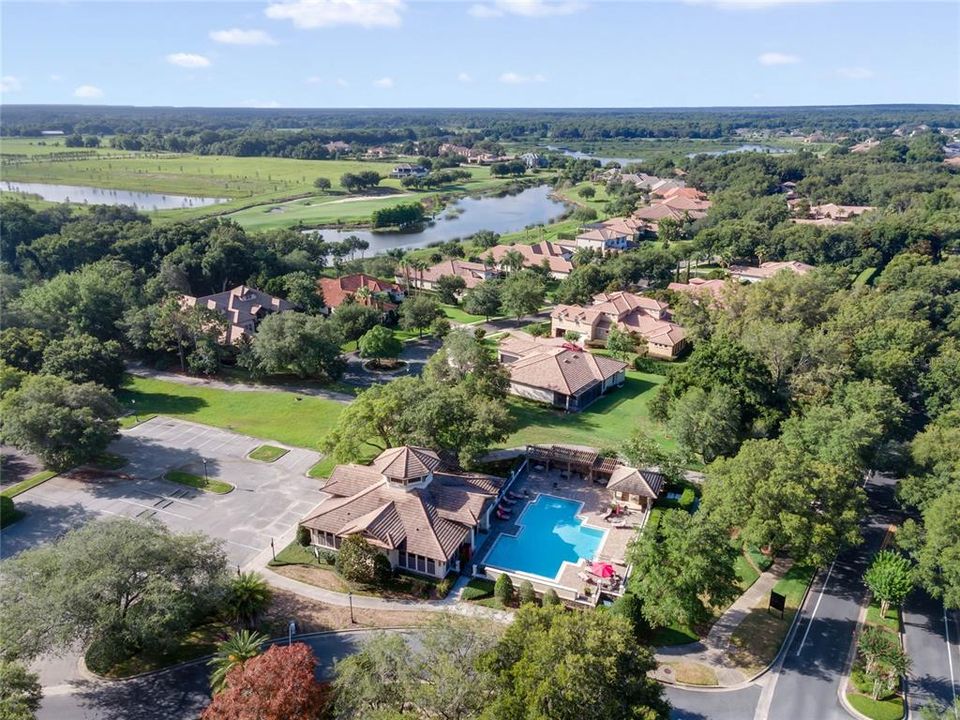 Aerial View of Pool