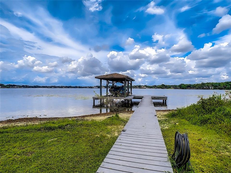 dock/lake