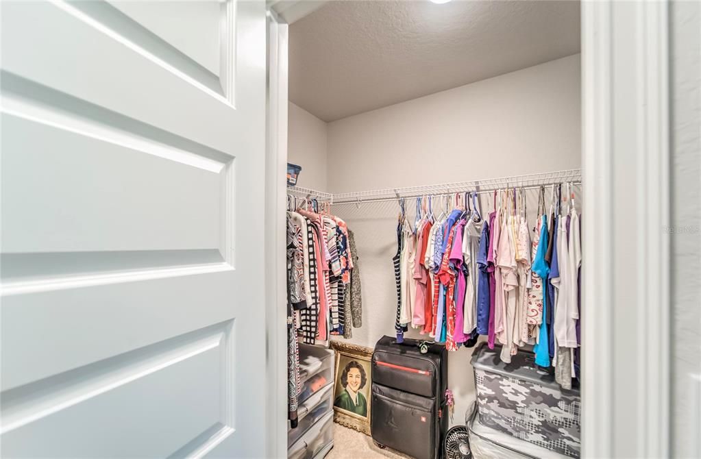 Huge Walk In Master Closet