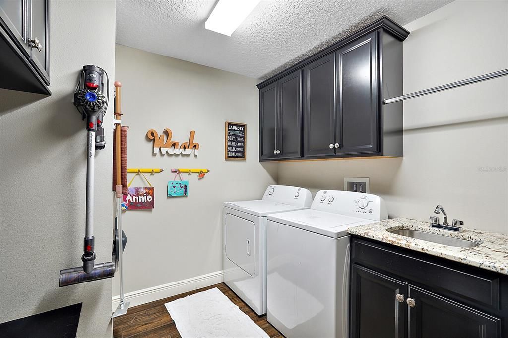 Laundry Room with Sink and Storage