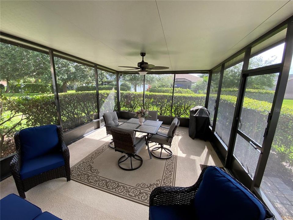 Extended, Covered & Screened Lanai
