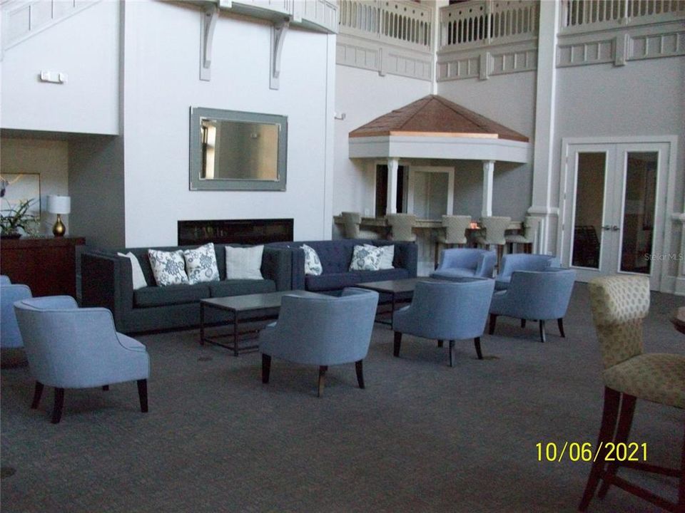 Recreation Room inside clubhouse