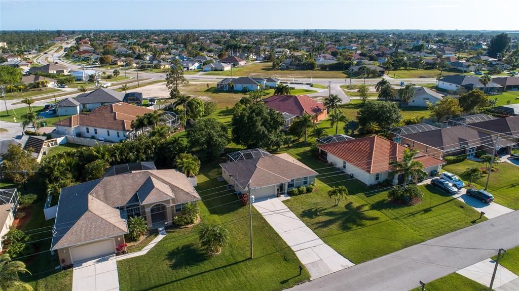 Overhead View - Looking Southwest