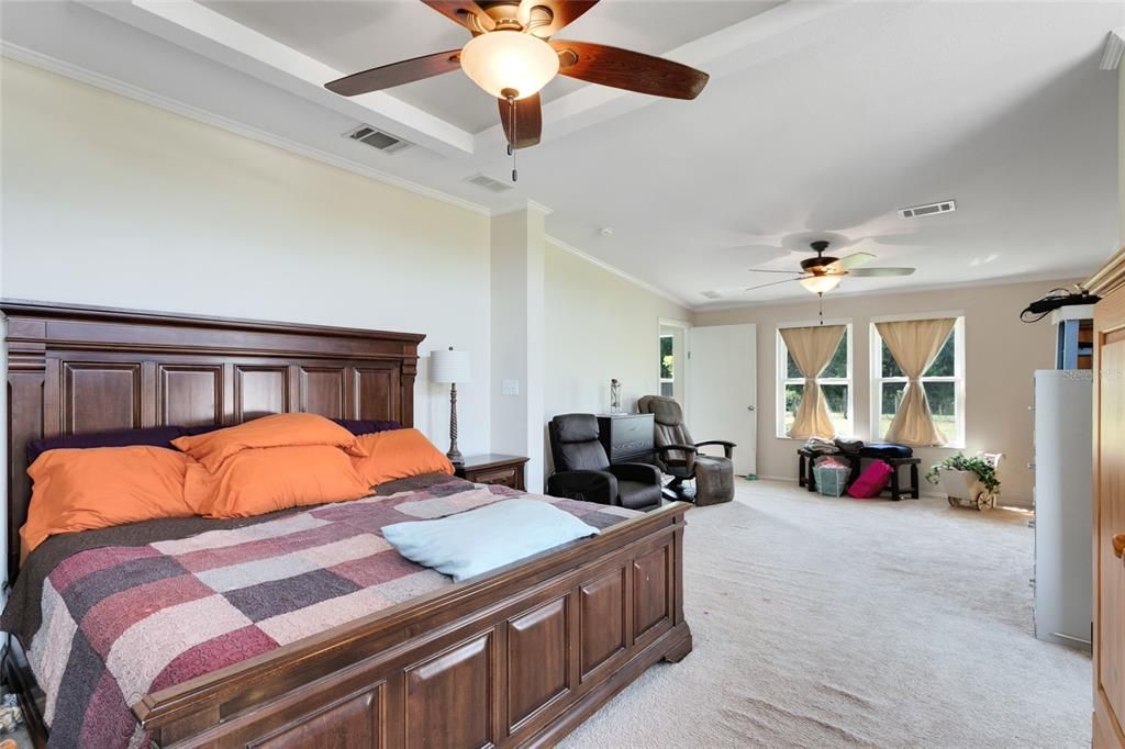 One of the largest Master Suites you will ever find!