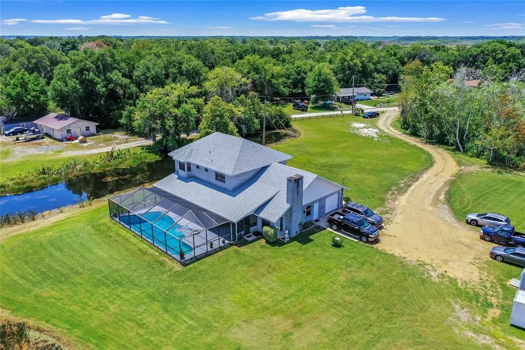 Offering 5 Bedrooms, 3 Baths and 11+ Acres of Nature's Beauty