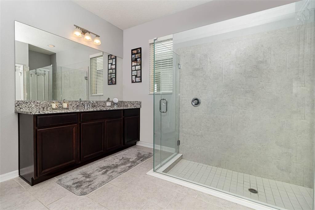 Master Bath with Large Shower