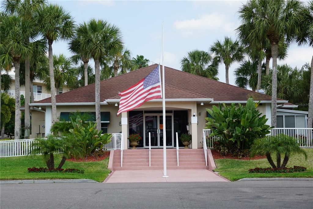 The Shores of Long Bayou clubhouse.