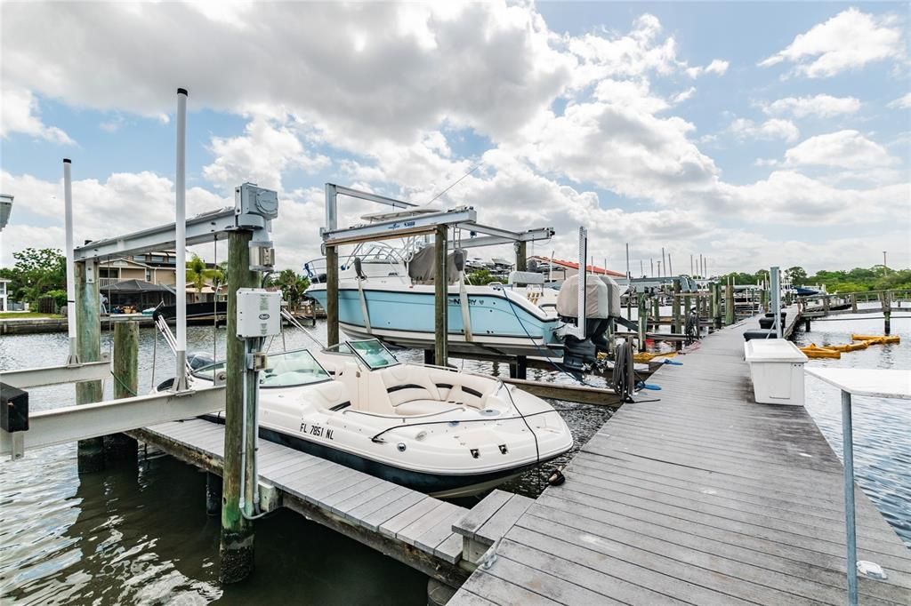 This gorgeous townhouse INCLUDES a deeded boat slip that has water at all tides. Stop paying monthly storage fees!